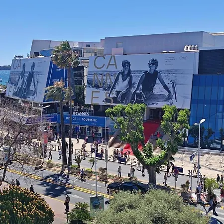 - Croisette - Direct Facing Palais Des Festivales - Id709 Square9 Apartman